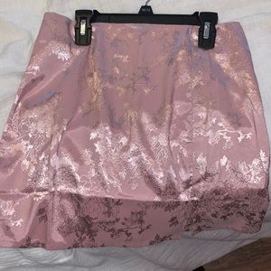 pink skirt